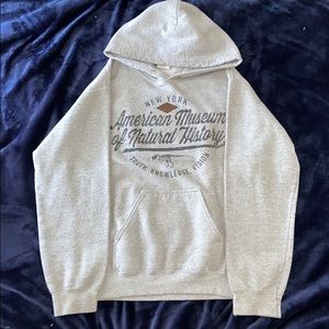 gray - American Museum of Natural History hoodie